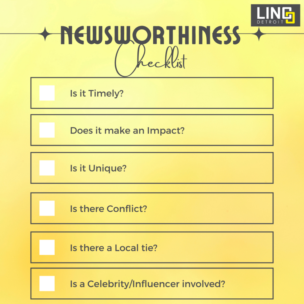 Newsworthiness Checklist