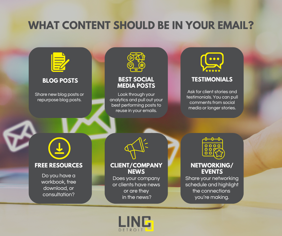 What Content Should Be In Your Email?